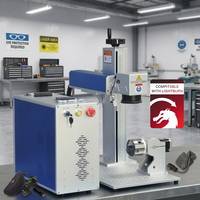 Machine de marquage laser à fibre pulsée JPT MOPA M7 pour gravure profonde sur métal, aluminium anodisé, acier inoxydable, CNC CE
