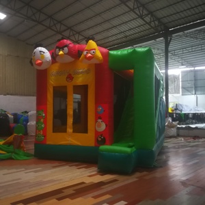 Château Gonflable Écologique en PVC pour Enfants – Combo Amusant pour Parcs d'Aventures et Utilisation Extérieure avec Capacité de 800 kg - Product Image 4