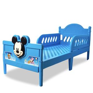 असेंबली कार्टून गुलाबी लड़कियों नर्सरी बच्चे प्लास्टिक किंडरगार्टन बिस्तर - Product Image 5