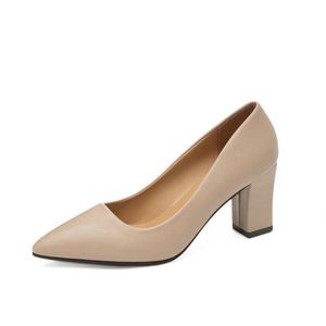 Wholesale Usa Mairun Spring Autumn New Pointed Work Shoes Fashion Sandals Single Shoes Women's Thick <b>Heels</b> <b>Size</b> 35-42 Casual - Product Image 3
