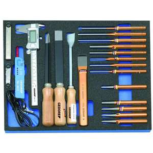 GEDORE - 2016338 Juego de herramientas en módulo de herramientas CT (21 piezas) -EAN 4010886878330 OTROS CONJUNTOS DE HERRAMIENTAS - Product Image 1