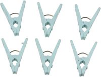Petites pinces à linge en plastique PP, lot de 30, avec crochets en acier inoxydable, clips de séchage coupe-vent, pour armoire, salon, cuisine, extérieur