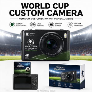 Cámara Digital H20 Flagship 4K con Autoenfoque, Zoom 16X, MicroSD, Pantalla <span class=keywords><strong>de</strong></span> 2.4 Pulgadas, 1 Año <span class=keywords><strong>de</strong></span> Garantía, Dispositivo Portátil Retro sin Espejo - Product Image 1