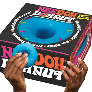 Jouet anti-stress en forme de beignet Needoh, jouet sensoriel en TPR souple, jouet anti-fatigue, cadeau pour enfants et adultes - Product Image 3