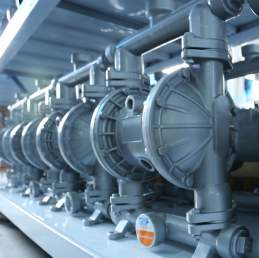Low Flow Rate Low Air Operated Double Pneumatic Diaphragm <b>Pump</b> - Product Image 4