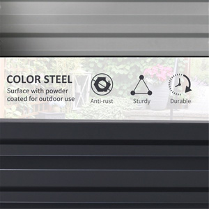 Jardinera Db Garden para Exteriores, Moderna, Ecológica, de Material PP, Diseño Cuadrado para Plantar con Flores - Product Image 6