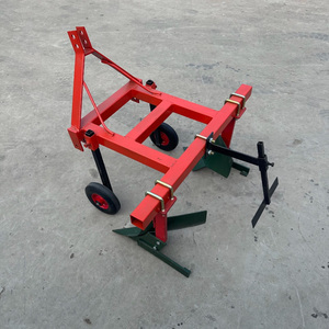 Arado rojo de 2 hileras para tractor agrícola, para labranza y formación de surcos - Product Image 2