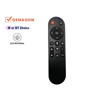 Usine directe personnalisable 16 touches voix télécommande Android projecteur Installation facile sans fil USB balancent code fixe maison