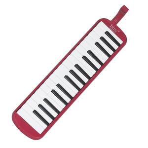 Melódica de <span class=keywords><strong>32</strong></span> <span class=keywords><strong>Teclas</strong></span>, Estilo Piano, con Boquilla, Tubos y Estuche Rígido, Regalo para Niños, Color Rojo - Product Image 2