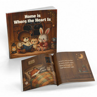 Impression de livres pour enfants en anglais sur mesure en Chine, livres brochés pour enfants