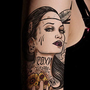 <span class=keywords><strong>De</strong></span> nueva moda Popular impermeable temporal Simple <span class=keywords><strong>sexo</strong></span> del tatuaje etiqueta engomada del tatuaje - Product Image 4