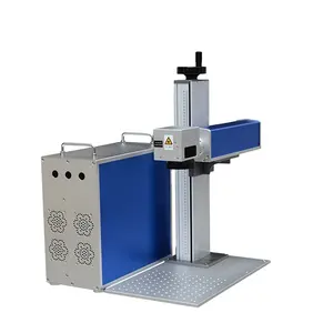 Machine de marquage Laser à Fiber 20W 30W, avec corps, boîte de commande, table de travail, voie Laser, Base en aluminium - Product Image 1