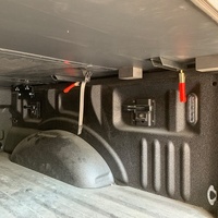 Couvre-Bennes Rigides Rétractables en Trois Parties pour Camionnette F150 Ranger Ram Chevy Silverado 1500
