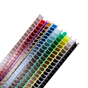 4x8 không thấm nước trong suốt Polypropylene tấm màu đen tông PP tấm tổ ong - Product Image 3