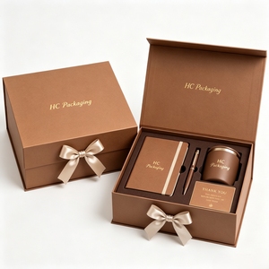 Kit de bienvenue d'entreprise : Boîte magnétique avec ruban et logo personnalisé pour la mise en route des nouveaux employés et l'expérience de marque - Product Image 1