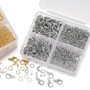 Lobster Clasp Positioning <b>Beads</b> Zinc Alloy Mixed Shapes For Necklace Making DIY Jewelry Accessories Middle Size - Product Image 2