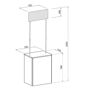 DiDesk SC-90 Shop-Counter - Product Image 6