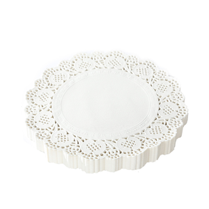 250 pièces de napperons ronds en dentelle blanche, sous-verres, napperons de <span class=keywords><strong>table</strong></span>, napperons à gâteau, napperons en papier, pour emballage cadeau de mariage, décoration de <span class=keywords><strong>table</strong></span> d'anniversaire et de Noël, et projets DIY - Product Image 2