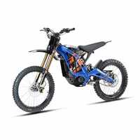 Moto tout-terrain électrique Light Bee X, batterie lithium 60V, moteur à moyeu avant, pneus de 18 pouces, vitesse maximale de 75 km/h, 8000W, autonomie de 100 km