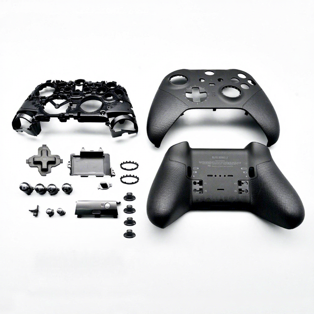 NSLikey Repair for Xbox One Elite Series 2 Controller Front Back Housing Shell Back Case Cover