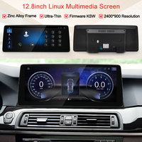 Reproductor Multimedia para Auto STWEI con Pantalla HD de 12.8'' y 2400*900, CarPlay y Android Auto para BMW Serie 5 F10 F11 2012-2017 CIC NBT