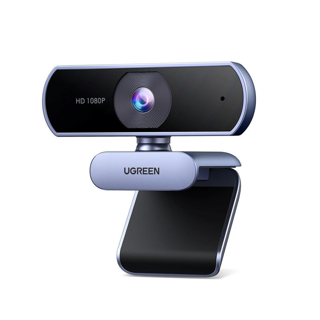 UGREEN CM678 360 Rotation Webcam Microphone Full 1080P HD USB Web Camera FOV Noise Canceling Video Webcam for Streaming