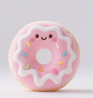 Nouveau jouet en peluche de conception personnalisée douce simulant des aliments Sushi Hamburger Donut Pizza
