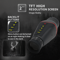 Monoculaire de vision nocturne NV4300 avec capteur Starlight, illuminateur IR 850nm, caméra de vision nocturne 4K pour la chasse