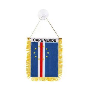 ธงแขวนกระจกรถยนต์แบบสองด้าน พิมพ์โลโก้ประเทศต่างๆ สำหรับแลกของขวัญ ขนาดเล็ก - Product Image 6