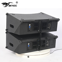Sistema de Sonido Line Array Activo KING910 Doble de 10 Pulgadas, Altavoces Line Array Activos con DSP Dual de 10 Pulgadas