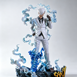 Figurine d'anime en PVC de 28 cm, Nika Sanji, deux têtes, figurine de manga japonaise, modèle de collection, décoration de la maison, jouet, poupée, cadeau - Product Image 3
