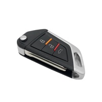 Télécommande sans fil à 3 boutons pour voiture Télécommande à code variable pour système d'alarme de voiture