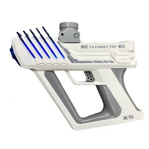 Pistola Giocattolo Elettrica X5 a Forma di Astronave, Giocattolo di Sicurezza ad Alta Velocità per Ragazzi - Product Image 1