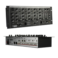 Nouvelle arrivée - Console de mixage audio professionnelle CM200 - Console de mixage sonore pour scène - Matériel métallique