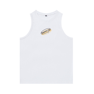 Canottiere bianche in cotone Plus Size <span class=keywords><strong>con</strong></span> Logo a compressione - Product Image 1