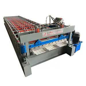 Nouvelle vente machine de formage à froid de tuiles en tôle fabricants de machines de fabrication de tôles en aluminium - Product Image 1
