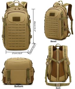 Gioioso zaino da viaggio per escursioni all'aperto resistente resistente resistente acqua 35L zaino tattico uovo di drago - Product Image 6