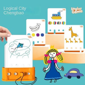 Gioco da Tavolo Paico per Bambini, Castello Logico in Plastica, Puzzle per l'Allenamento del Pensiero Logico, Educazione Precoce 5-7 Anni - Product Image 2