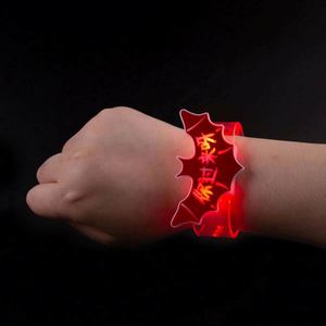 Pulsera LED Personalizada de Halloween, Brazalete de Neón, Accesorio para Fiestas, Venta Caliente - Product Image 2