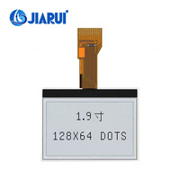 Módulo de Pantalla WINSTAR WG12864A STN LCD12864, Matriz de Puntos de Caracteres Estándar, Interfaz I2C, Retroiluminación LED, 128x64, 5V/3.3V Pasivo