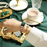 POEDAGAR 622 Mujeres Moda de lujo 3ATM Señoras Reloj Acero inoxidable Luminoso Cuarzo Watchces
