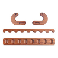 Support pour 8 pipes en bois de Sapele, vente en gros, 430*120*100mm |   Support à chicha en kit en gros |   Yunang Smoking OEM