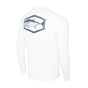 <span class=keywords><strong>เสื้อ</strong></span>ตกปลาเชิ๊ตพิมพ์ลายปลาเทราท์ลายปลาเทราท์เปิดหลังแบบเต็มกระดุม - Product Image 1