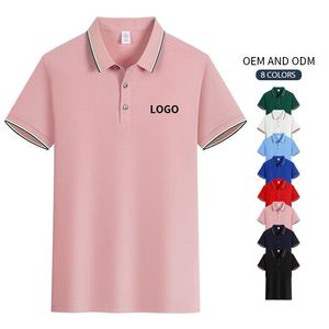 Camiseta Polo Personalizada con Bordado para Hombre, en Oferta, Lisa, Transpirable, de Secado Rápido, Elástica, Cómoda, Informal, Uniforme de Trabajo - Product Image 3