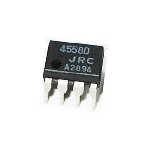 Chip harga diskon 20 buah chips SOP8 SOP 4558 SMD 4558D JRC44558 NJM4558 DIP-8 DIP stock stok tersedia