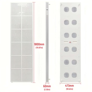 AZURE 7-Wellenlängen 4800W LED Rotlichttherapie-Panel mit Heizung Ohne Flimmern 0 EMF Für den Heimgebrauch Stehende Einheit Multi-Stecker AL5000 - Product Image 5