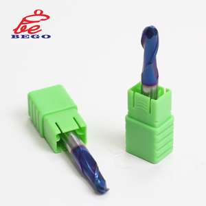 Bego hrc65 Carbide bóng mũi cuối Mills độ cứng cao phay cutter 2 Flutes CNC Công cụ Cắt - Product Image 3
