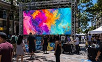 Écran LED de location intérieur HiseaVis P4.8 P2.6 P2.9 pour toile de fond de scène, couleur intégrale, étanche IP65, panneau 500x500mm