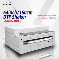 Nouvelle imprimante DTF entièrement automatique 64 pouces/160 cm, encre pigmentée pour G9070, transfert de film de haute qualité sur plastiques et textiles, agitateur DTF