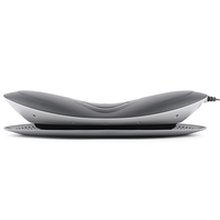 Masseur de nuque filaire à télécommande, à usage domestique, breveté, certifié ISO9001, avec contrôle de la minuterie, rechargeable par USB, traction d'air et chauffage -REATEN MED